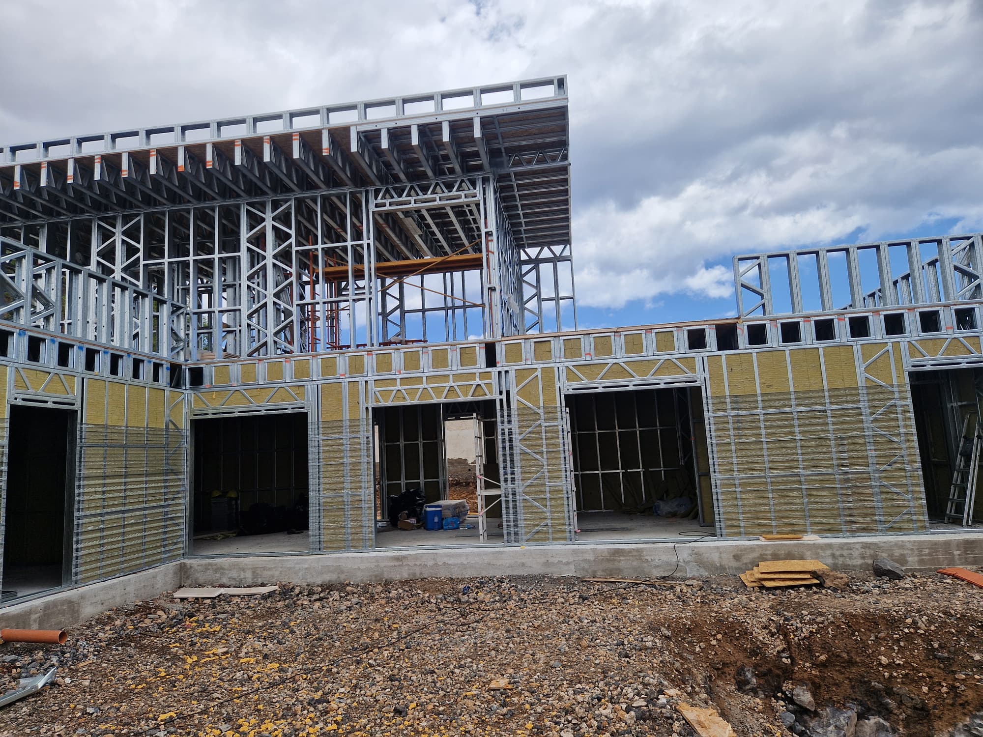 Cold-formed galvanised steel frame